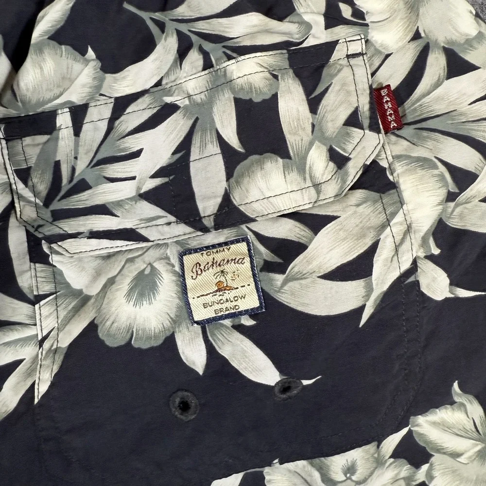 Tommy Bahama Swim Trunks Men's Large Mesh‎ Lined Tropical Beach Shorts Hawaiian
